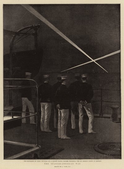 De Spaans-Amerikaanse Oorlog door Joseph Nash